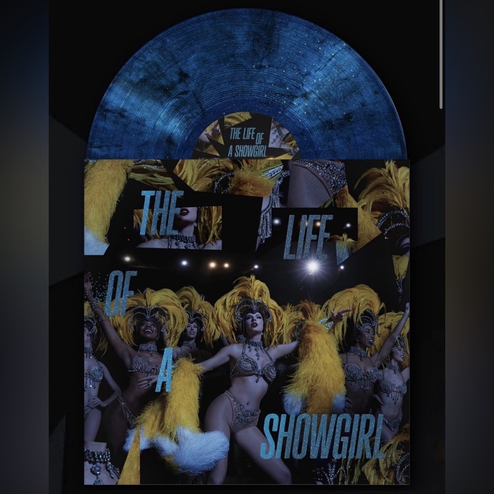 LIFE OF A SHOWGIRL BABY, THAT'S SHOW BUSINESS LAKESIDE BLUE VINYL TAYLOR SWIFT
